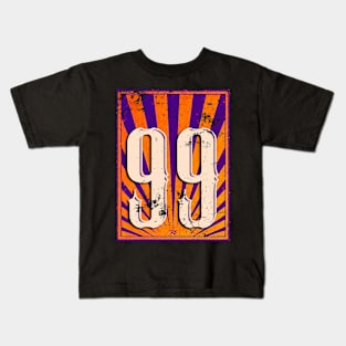 99 Retro Logo Style Kids T-Shirt